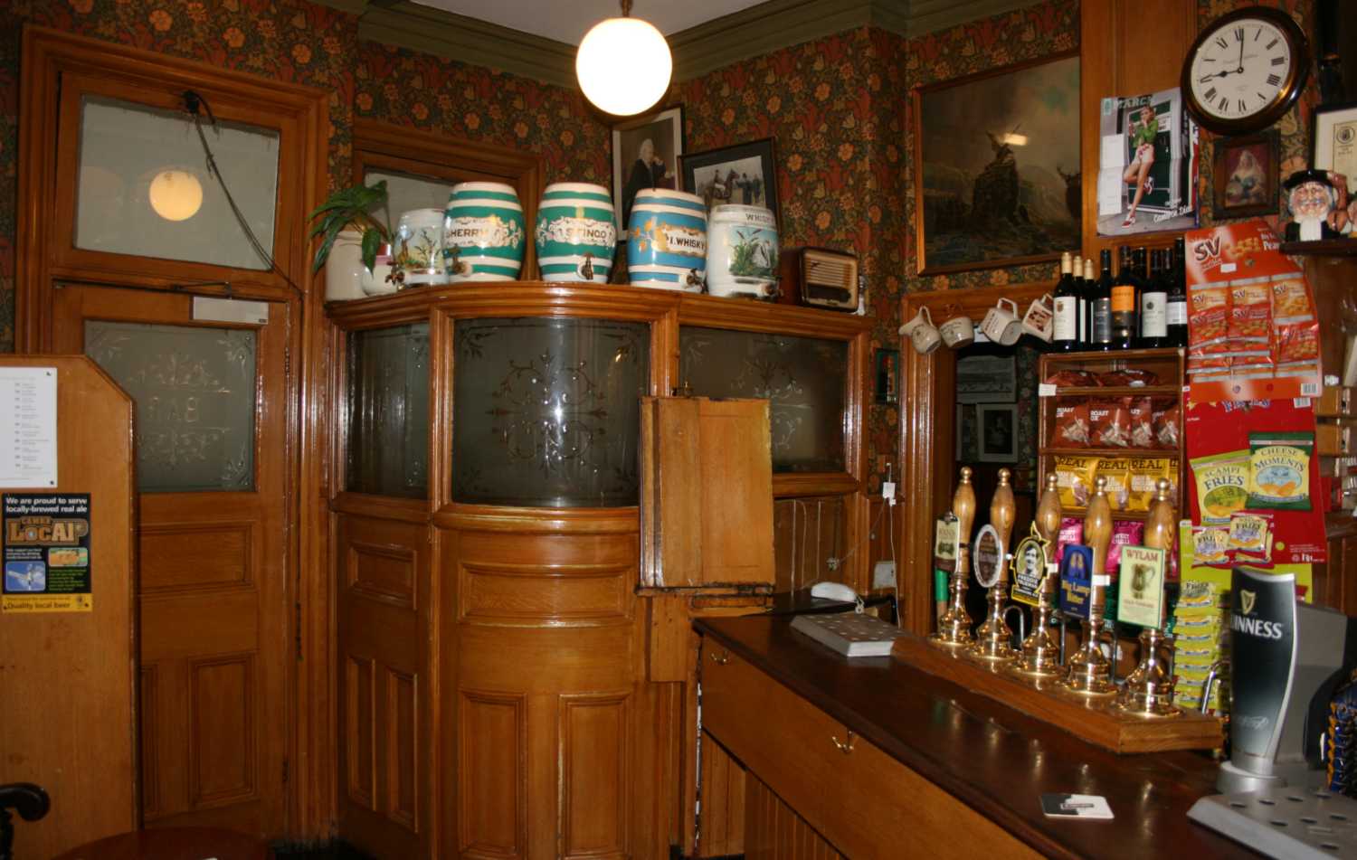 Inside of the Victoria two.